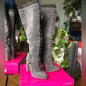 SHOE DAZZLE KNEE HIGH BOOTS 💎